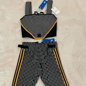 PAOLINA RUSSO REFLECTIVE LEGGINGS & TOP